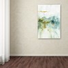 Trademark Fine Art Lisa Audit 'My Greenhouse Abstract II' Canvas Art, 16x24 WAP0501-C1624GG